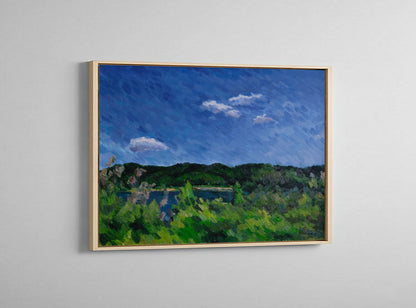 Clouds Over the Green Ridge