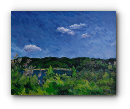Clouds Over the Green Ridge