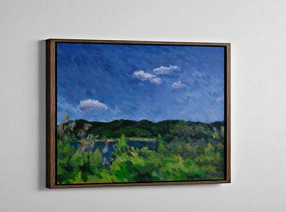 Clouds Over the Green Ridge