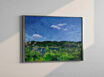 Clouds Over the Green Ridge