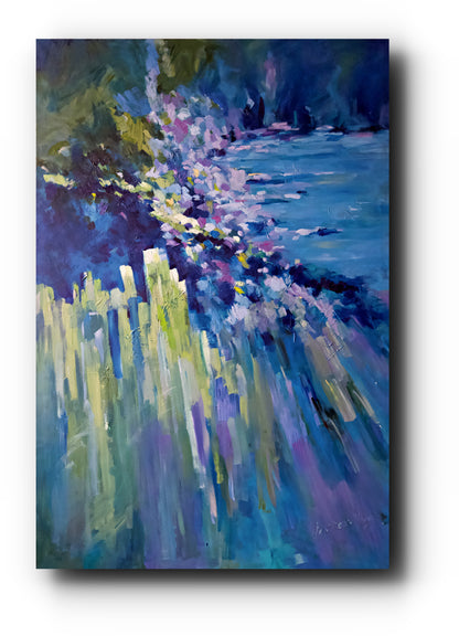 Moonlit Coastline I