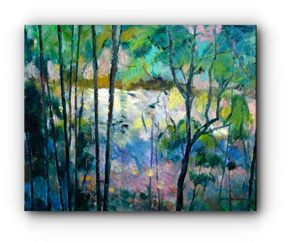 Summer Through the Trees