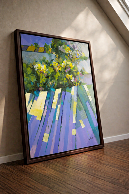 Luminous Garden Path