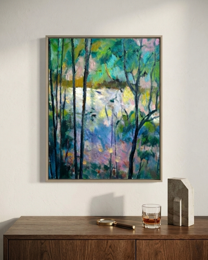 Summer Through the Trees