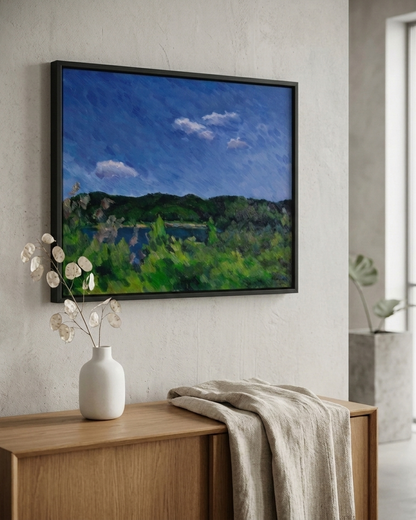Clouds Over the Green Ridge
